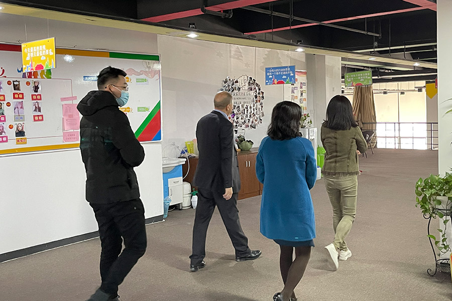 廈門市商務局領導來訪第一頁－共同推進外貿企業數位化發展