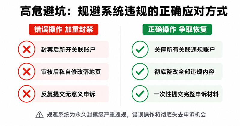 高危險避坑：規避系統違規的正確應對方式